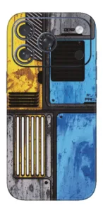 Cyberpunk Communicator - Mobile 3D Textured Skins (Abstract Series) design